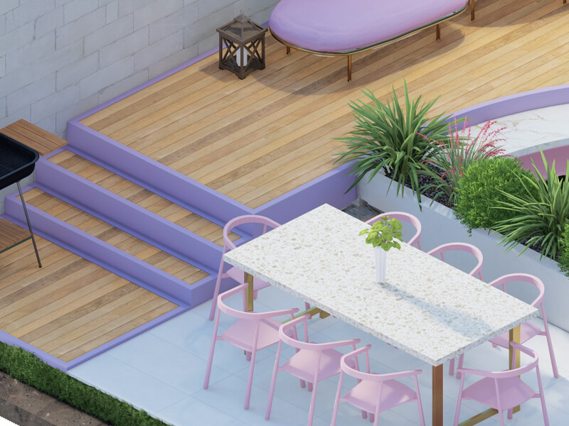 Leina Eclectic Backyard - Image 4