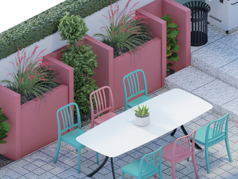 Mira Eclectic Backyard - Image 3