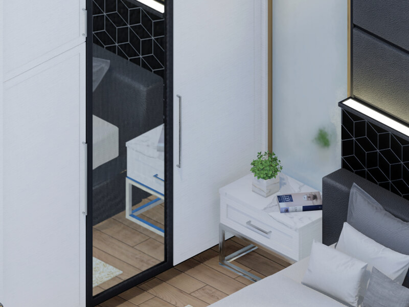 Luca Transitional Bedroom - Image 3