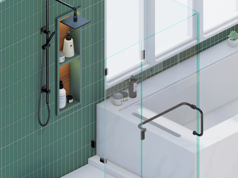 Tyrell Scandinavian Bathroom - Image 4