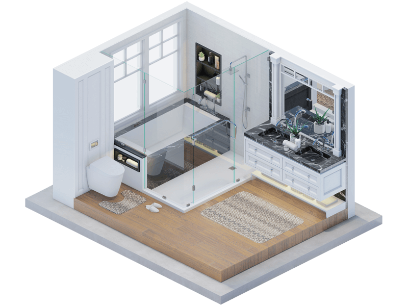 Isabella Traditional Bathroom