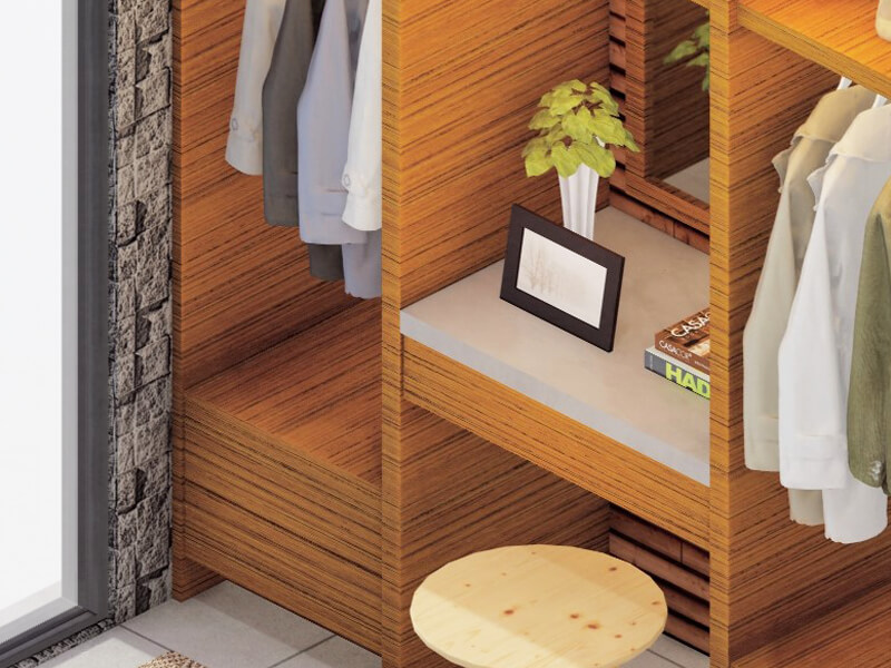 Hayes Rustic Closet - Image 3