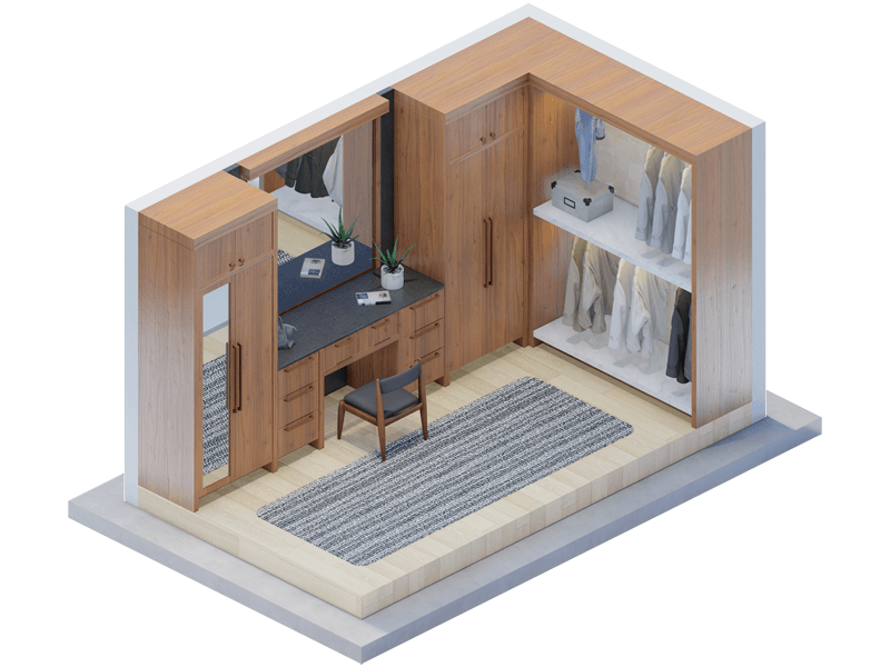 Eero Mid-Century-Modern Closet