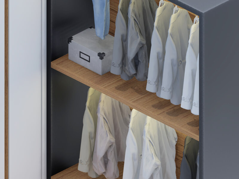 Stefan Scandinavian Closet - Image 4