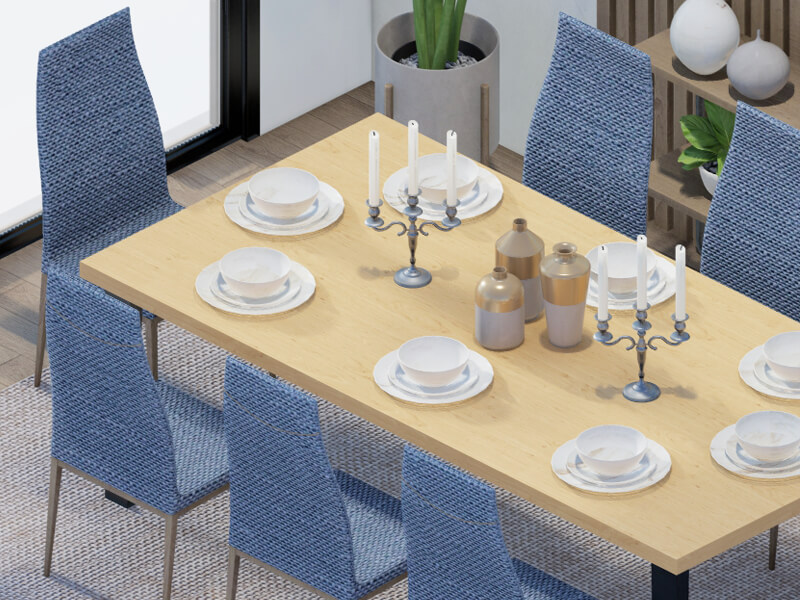 Larssen Mid-Century Modern Dining Room - Image 4