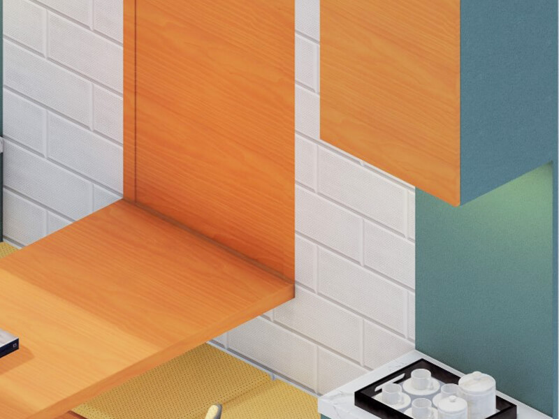 Dahlia Eclectic Dining Room - Image 2