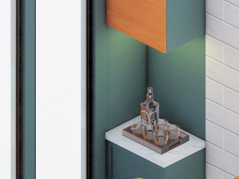 Dahlia Eclectic Dining Room - Image 3