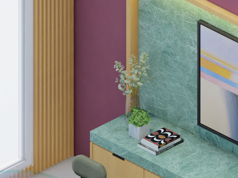 Calla Eclectic Dining Room - Image 4