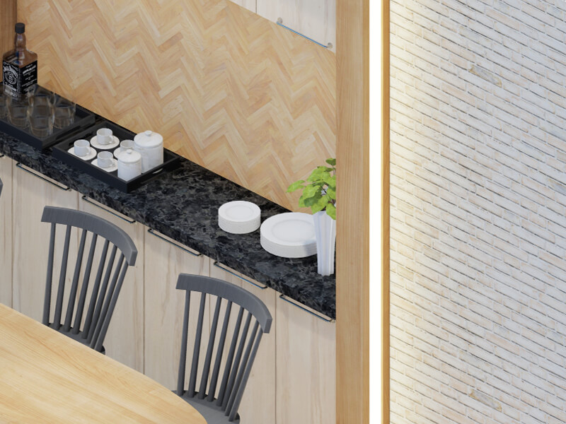 Trevor Rustic Dining Room - Image 2