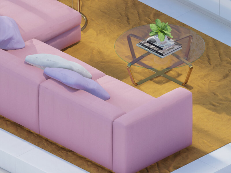 Leina Eclectic Fireplace - Image 4