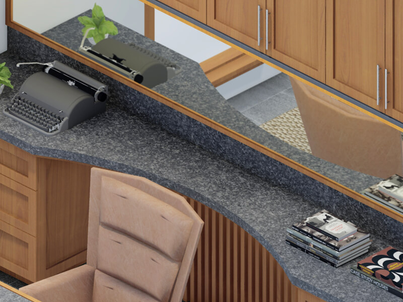 Chauncey Craftsman Home Office - Image 3