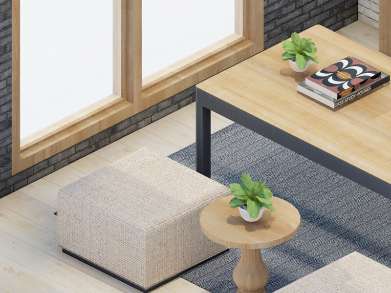 Trevor Rustic Home Office - Image 3