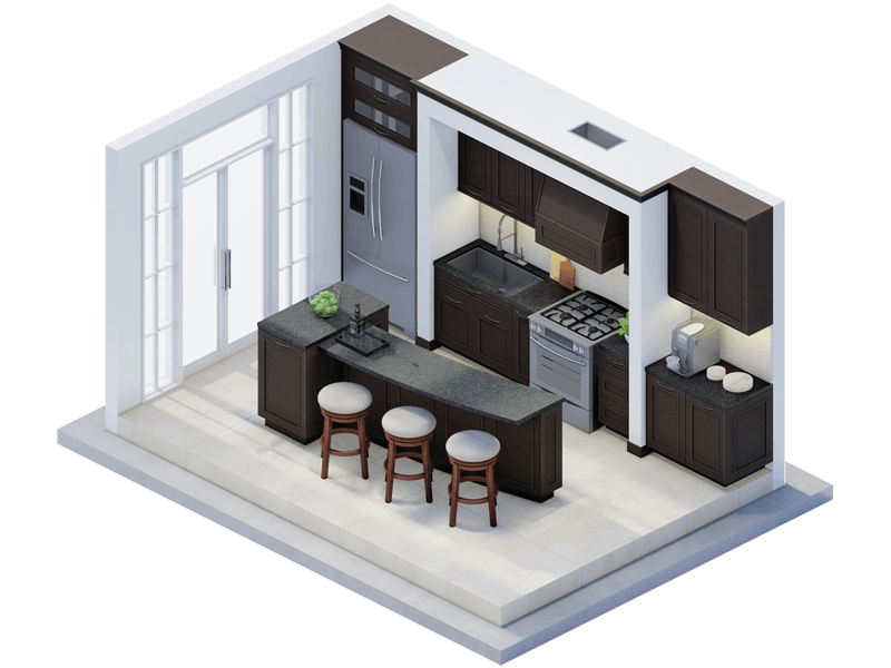 Alexander Traditional Kitchen