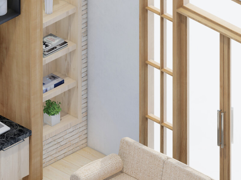 Trevor Rustic Living Room - Image 3