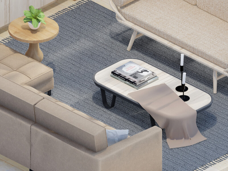 Trevor Rustic Living Room - Image 4