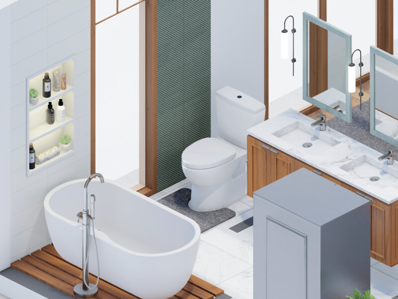 Garrison Craftsman ADU Interior Design Plans - Image 2