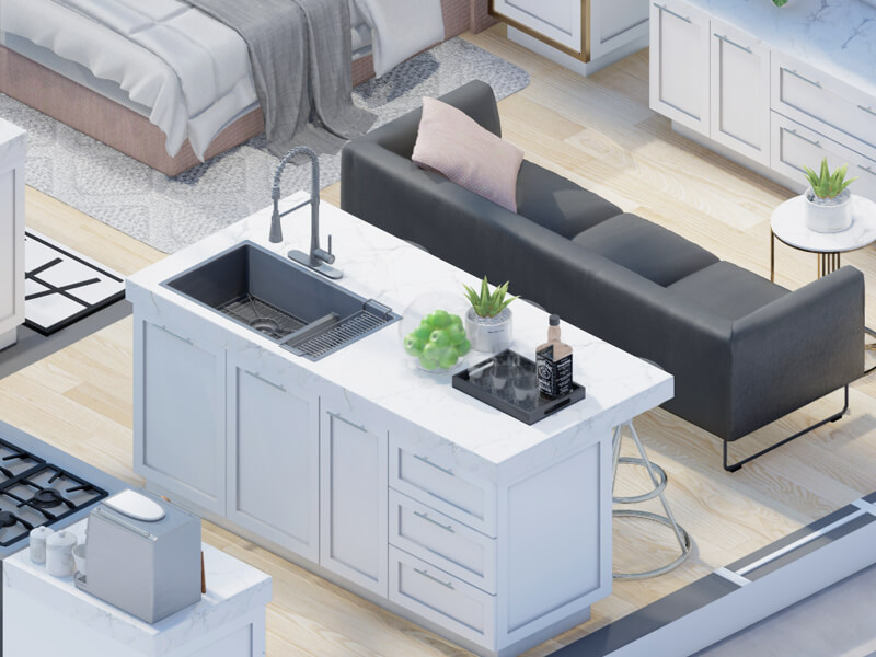 Sienna Transitional ADU Interior Design Plans - Image 3