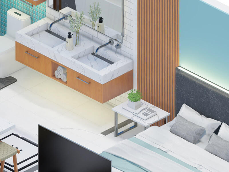 Dahlia Eclectic ADU Interior Design Plans - Image 4