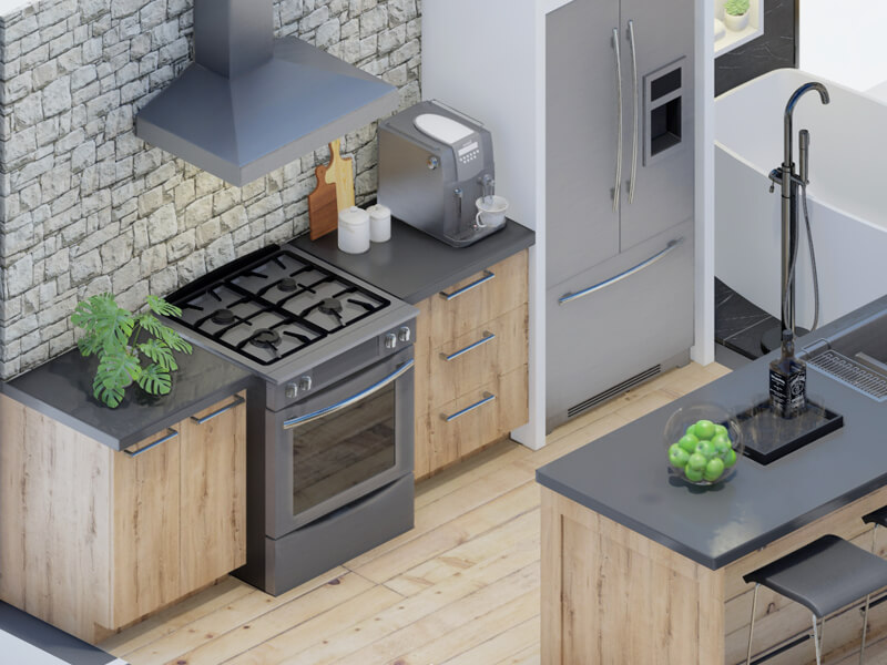 Corbin Rustic ADU Interior Design Plans - Image 2