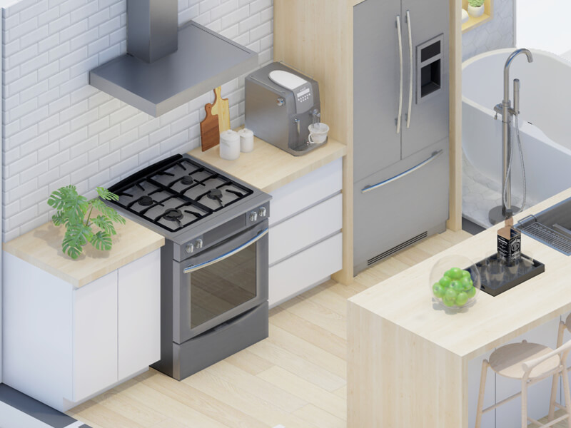 Karalie Scandinavian ADU Interior Design Plans - Image 2