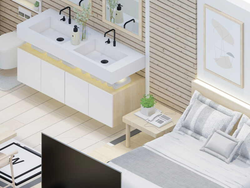 Karalie Scandinavian ADU Interior Design Plans - Image 4