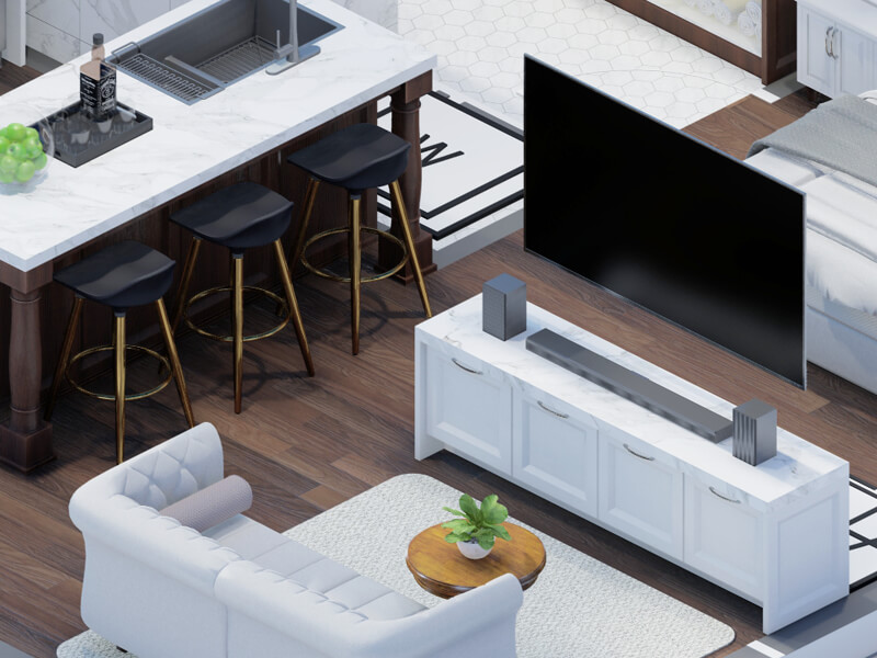 Cordelia Traditional ADU Interior Design Plans - Image 3