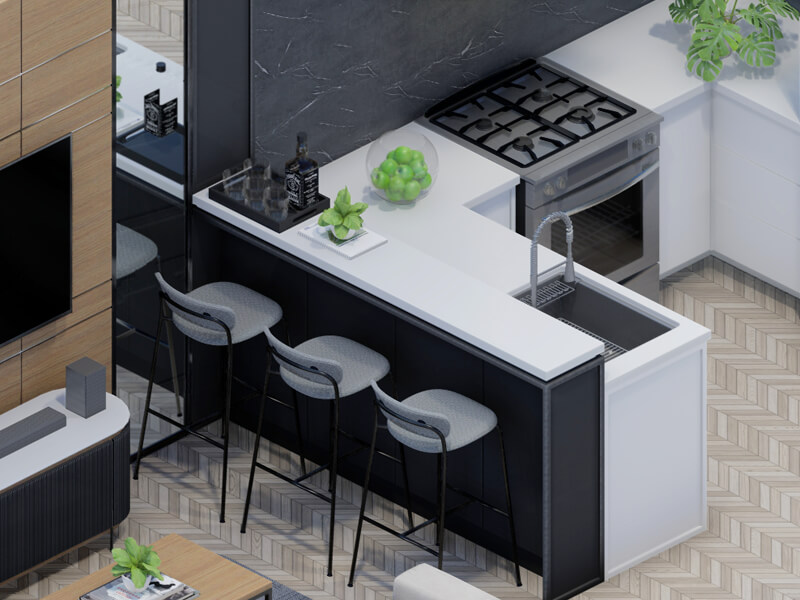 Linnea Contemporary ADU Interior Design Plans - Image 2