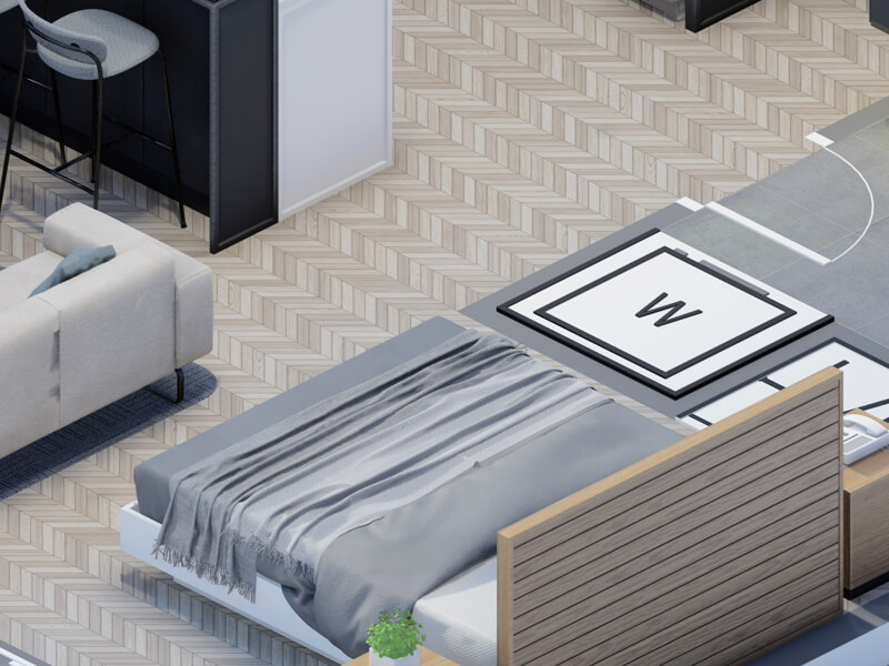 Linnea Contemporary ADU Interior Design Plans - Image 3