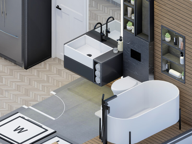 Linnea Contemporary ADU Interior Design Plans - Image 4