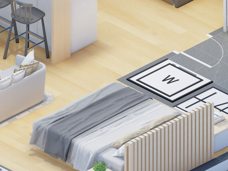 Caleb Craftsman ADU Interior Design Plans - Image 3