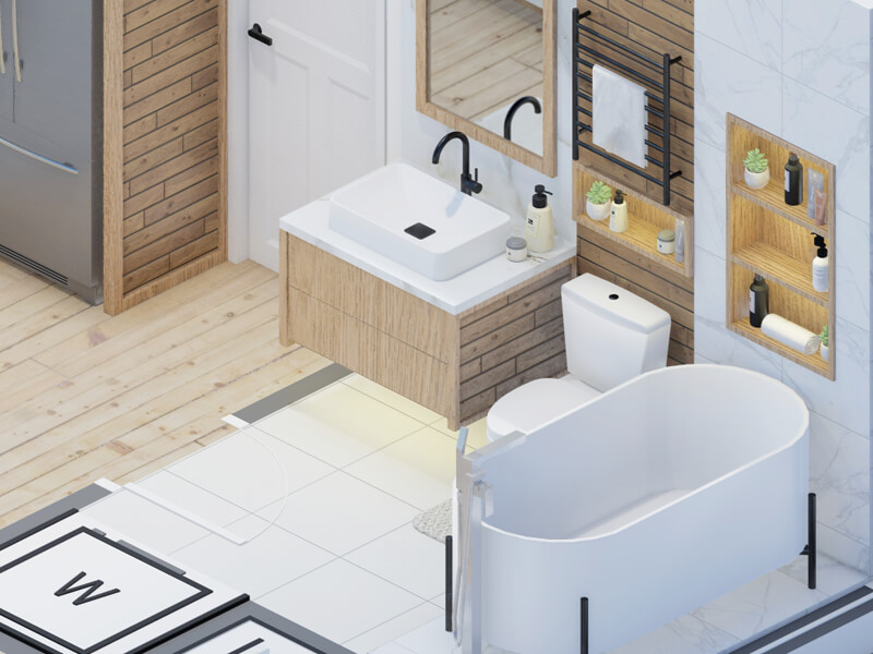 Sawyer Farmhouse ADU Interior Design Plans - Image 4