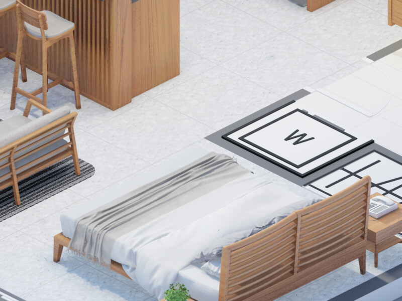 Mansfield Mid-Century Modern ADU Interior Design Plans - Image 3