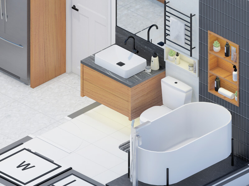 Mansfield Mid-Century Modern ADU Interior Design Plans - Image 4