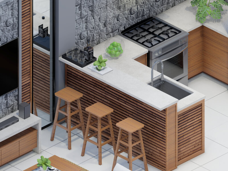 Hayes Rustic ADU Interior Design Plans - Image 2