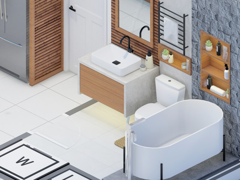 Hayes Rustic ADU Interior Design Plans - Image 4