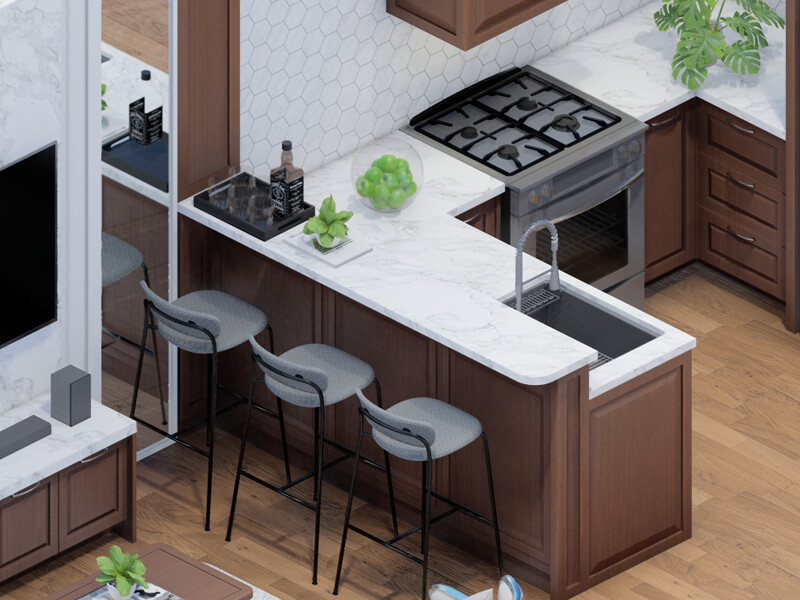 Sheldon Traditional ADU Interior Design Plans - Image 2