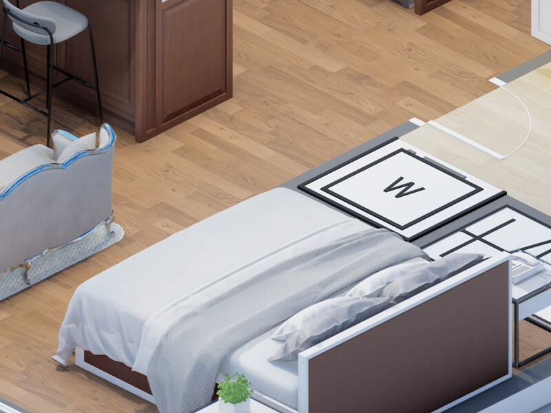 Sheldon Traditional ADU Interior Design Plans - Image 3