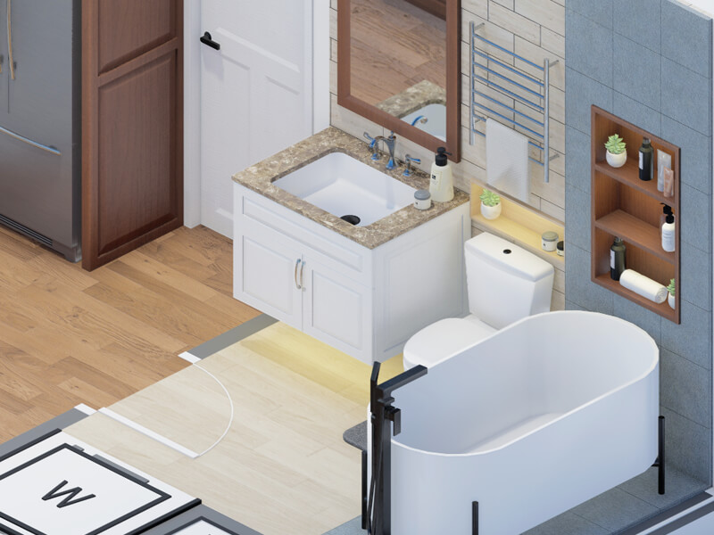 Sheldon Traditional ADU Interior Design Plans - Image 4