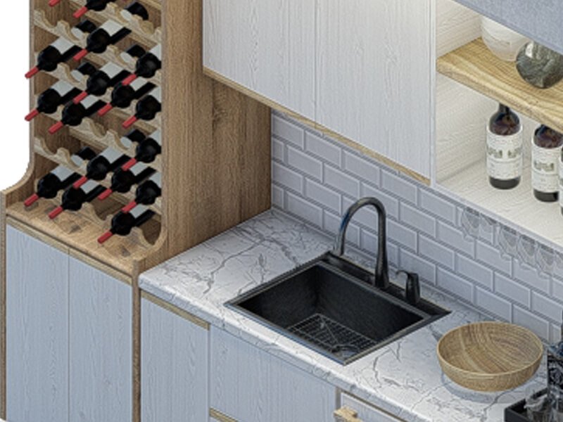 Brice Rustic Bar - Image 3