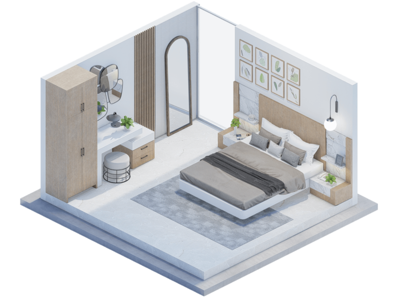 Soleado  Contemporary Bedroom